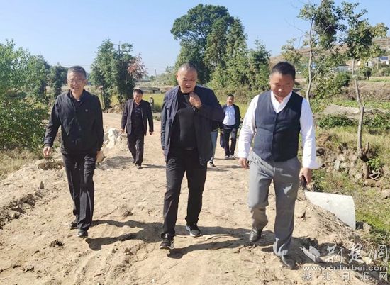 黃岡水文局黨委書記、局長楊仁華到大嶺溝村調(diào)研_副本_副本.jpg.jpg